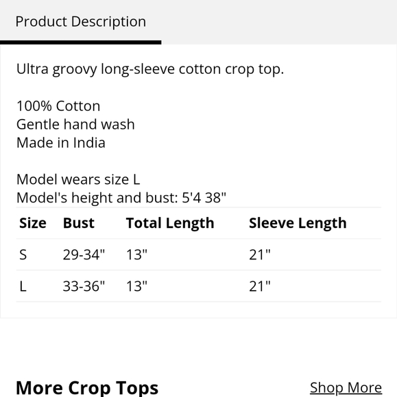 Nwt Gimaguas VOGUE featured vito crop blouse s/M ayai - Picture 4 of 12